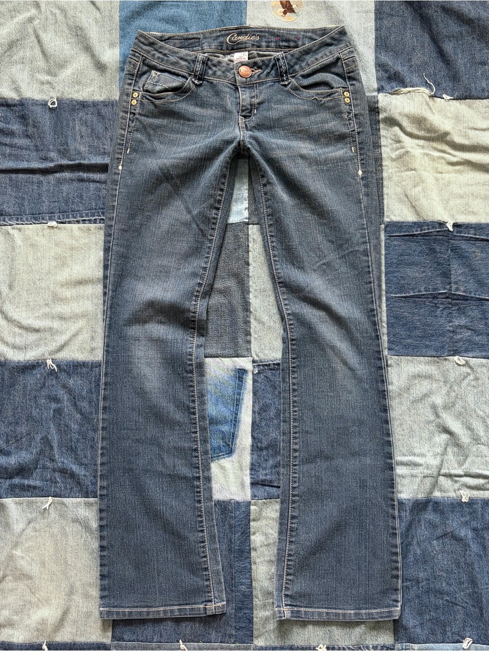 vintage y2k candies low rise bootcut jeans size 3